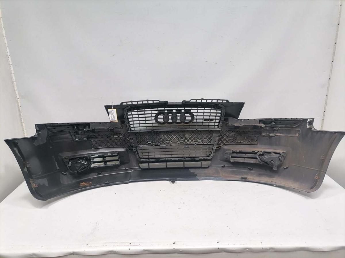 Audi A3 8P original Sto&szlig;stange Sto&szlig;f&auml;nger vorn LZ5J Moroblau BJ03